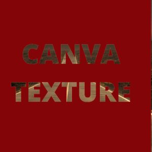 How to create texture effect on any font in canva