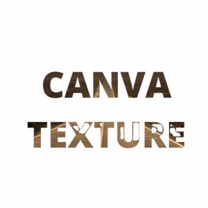 How to create texture effect on any font in canva