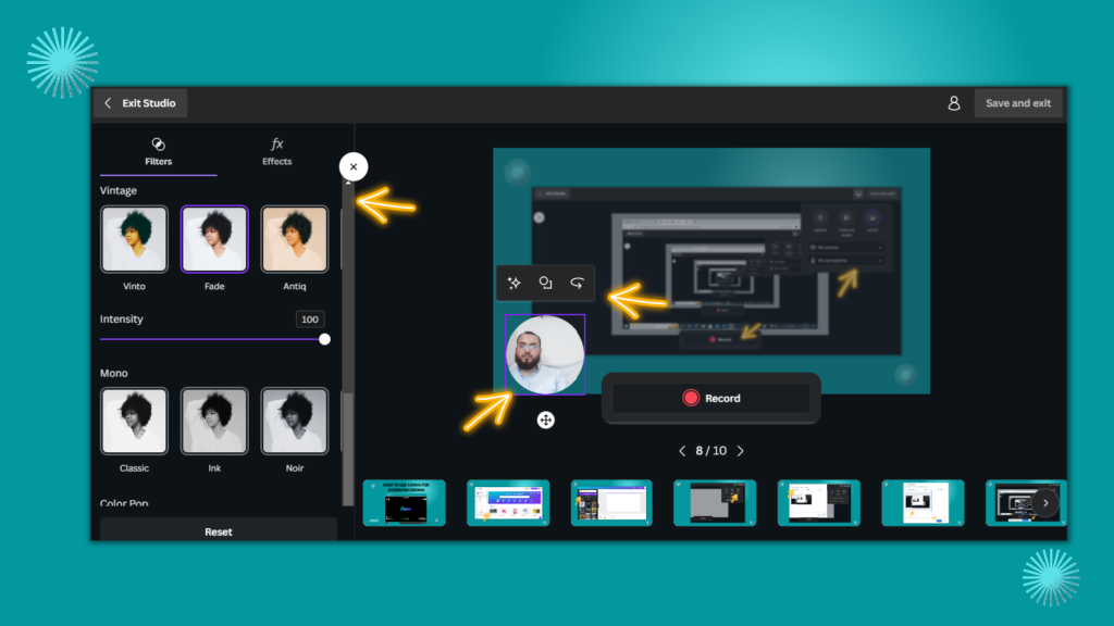 How To Use Canva For Screen Recording ?