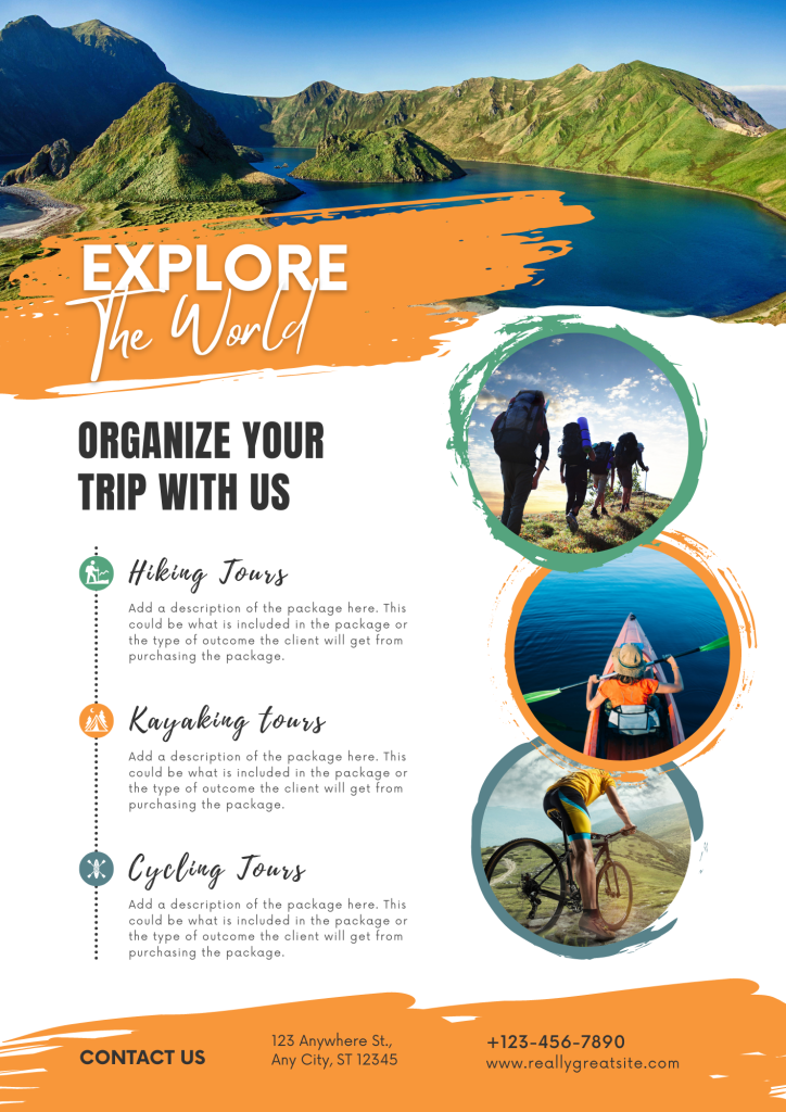 create travel posters in canva