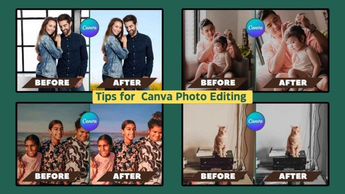 Tips for canva photo editing