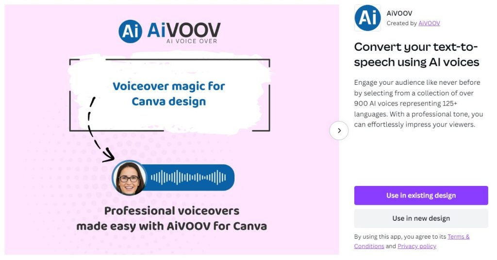 AiVOOV in canva