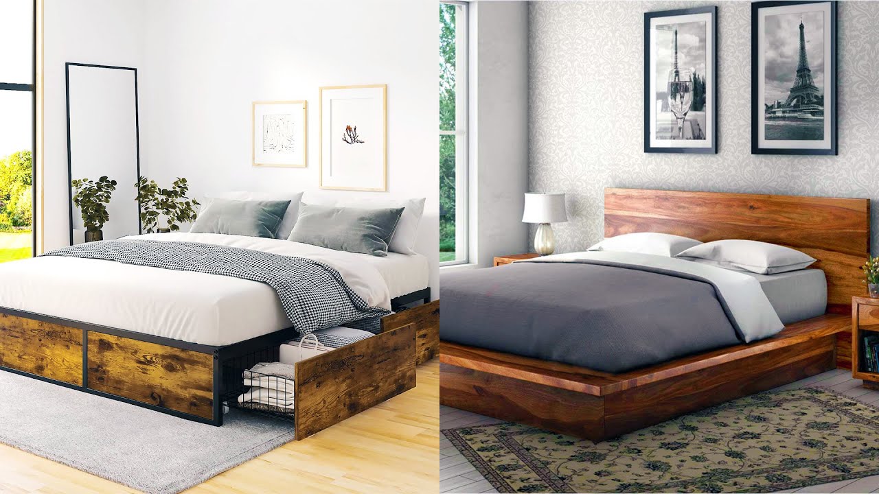 best floating bed frames for small rooms