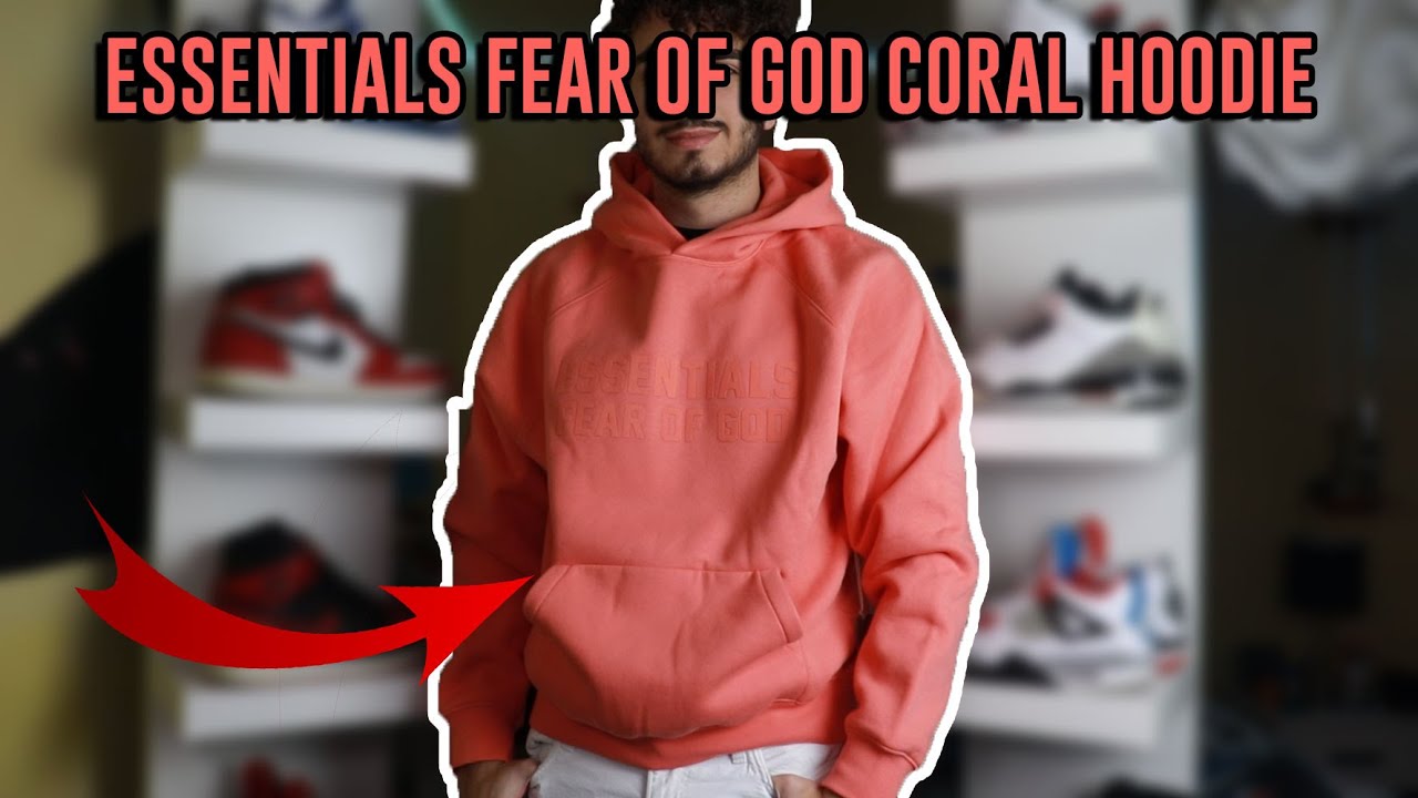 Coral Essentials Hoodie