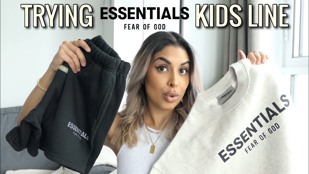 kids' essentials hoodie